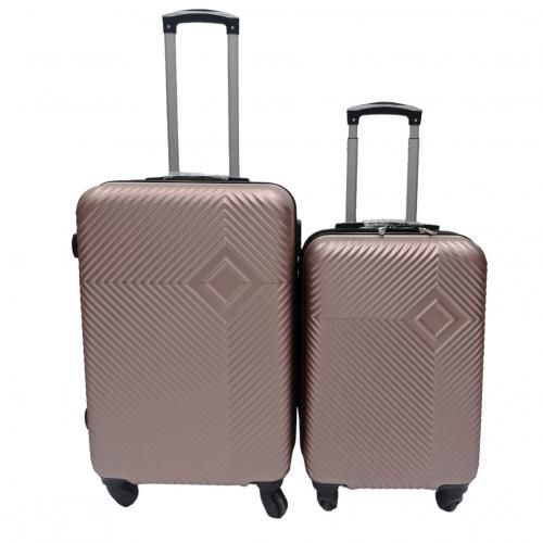 Valise à roulettes pour voyage, ensemble de 2 pièces,