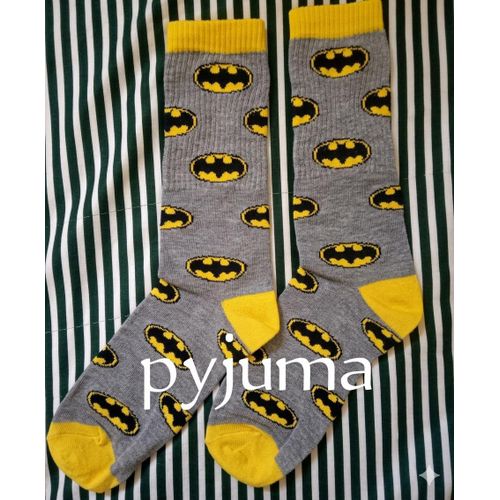 BATMAN Chaussettes adults unisexes à motifs de BATMAN
