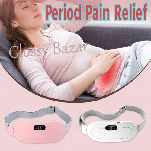 Ceinture chauffante massante pour soulagement des douleurs menstruelles