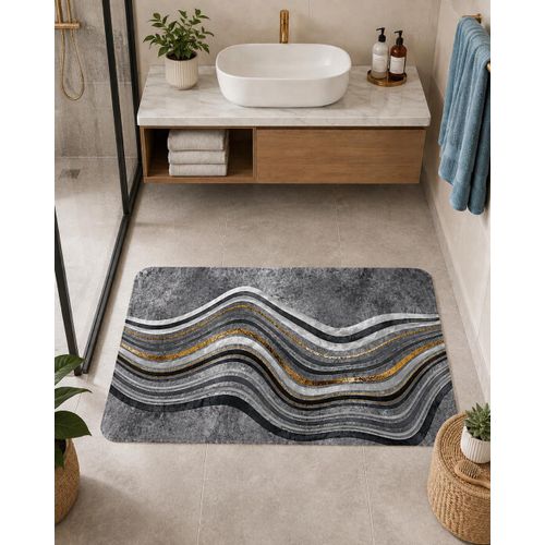 Tapis de bain silicone 75**45 cm