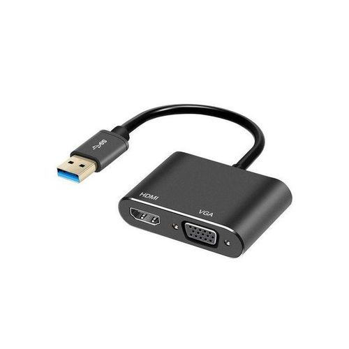 USB 30 to VGAHDMI Converter