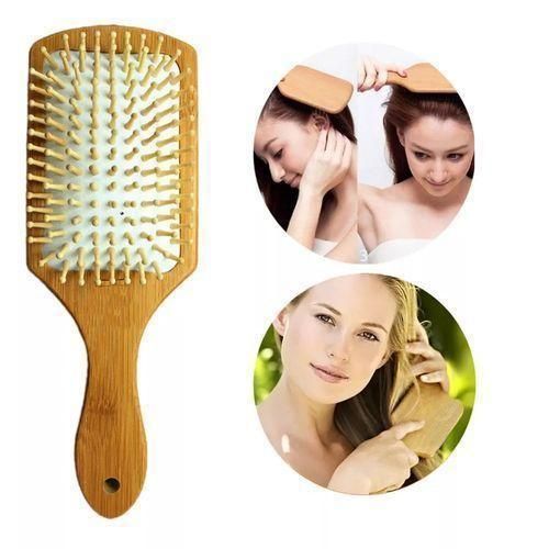 Peigne brosse soin cheveux Massage en bois Spa antistatique favoriser la Circulation sanguine