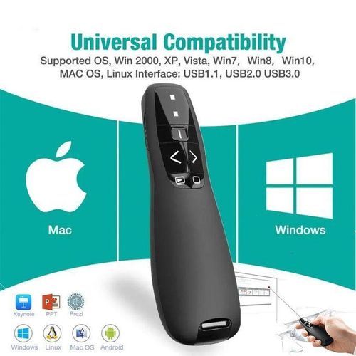 Présentateur Laser Rouge Pointeur Télécommande pour PowerPoint