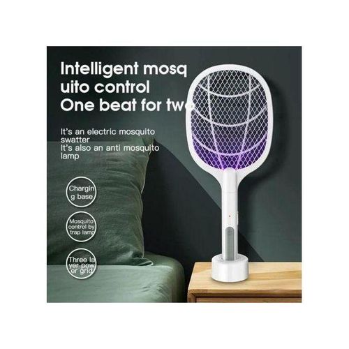 Raquette anti-moustiques Rechargeable, piège à séduction, nuit d'été, outils de protection de bébé.