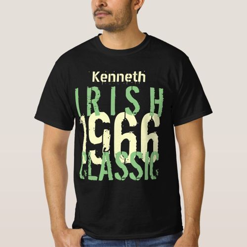 Irish classic fiftieth green t-shirt v5