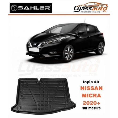 Tapis De Coffre 4D Sur Mesure Pour NISSAN MICRA 2020+