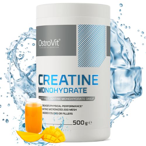 Creatine Monohydrate 100 Servings Micronized 500 g Mango - Performance Force Muscle