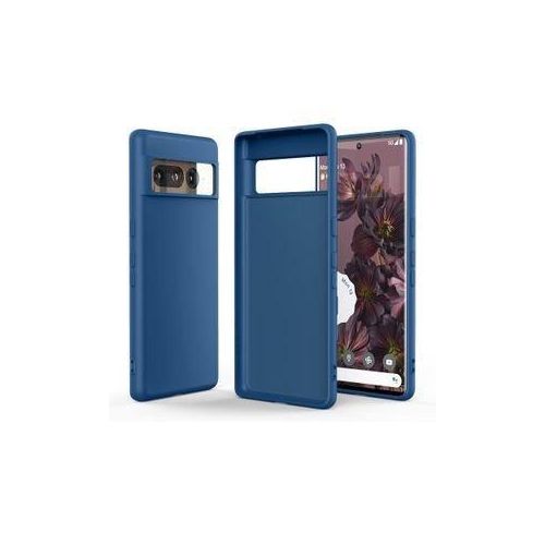 Case Pochette Souple Liquid Silicone liquid pour google pixel 8 pro- bleu