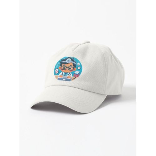 casquette personnalisée Métiers et Professions Docteur 1 casquette blanc unique
