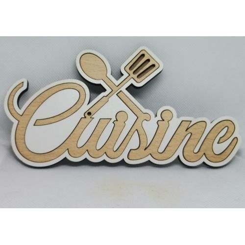 Cuisine kitchen mural en bois pour la cuisine