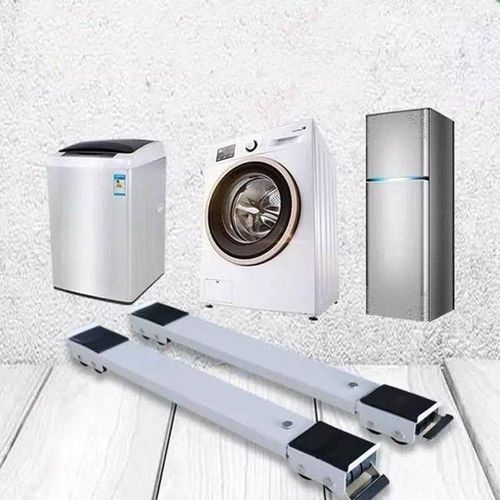 Support roulant extensible parallèle pour Machine à laver Frigo ou réfrigérateur