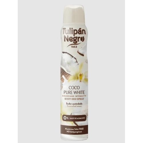Déodorant Spray Noix de Coco Blanche Pure-Sans aluminium- 200 ml