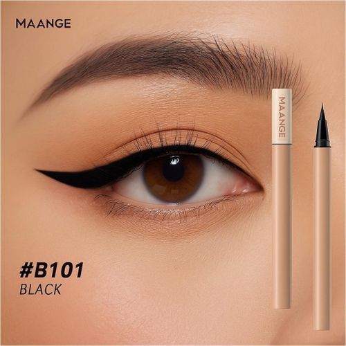 ™ Waterproof Liquid Eyeliner B101 Noir – Eyeliner Liquide Pointe Ultra-Fine 0.01mm, Longue Tenue, Tracé Précis
