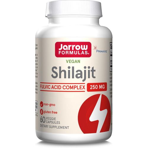 Jarrow Formulas Vegan Shilajit Fulvic Acid Complex 250 mg 60 Veggie Capsules
