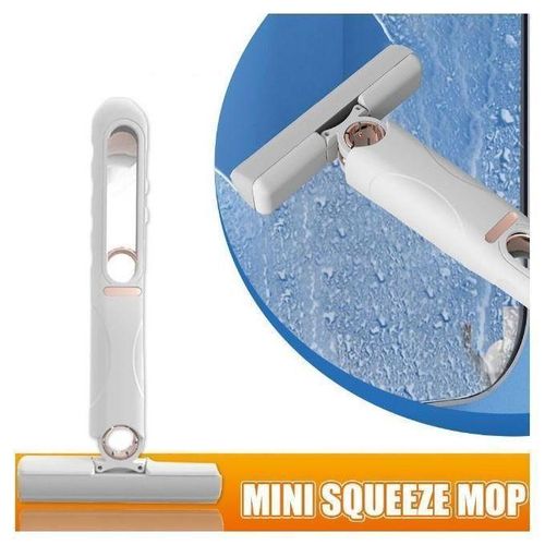 Mini vadrouille de nettoyage absorbant l'eau, Mini Mop avec Fonction essorage