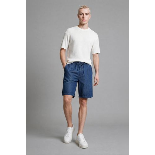 Bermuda Coupe baggy Homme Bleu foncé
