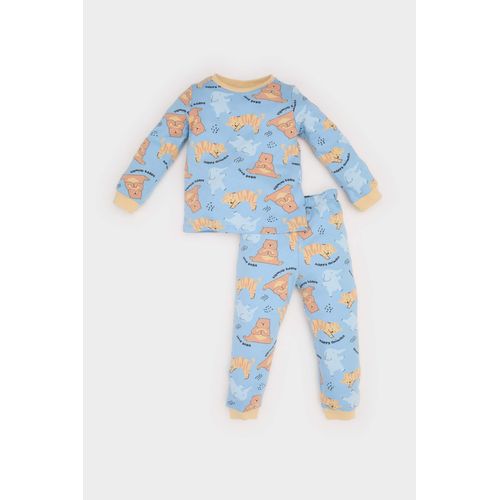 Pyjamas En Tricot Animal Manche Longue 2 BéBé Garçon