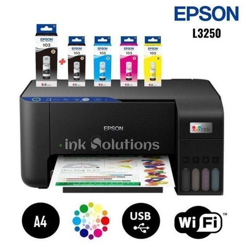 Epson EcoTank L3250 Imprimante multifonction à réservoirs rechargeables (C11CJ67408)