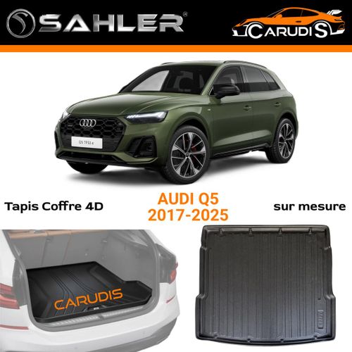 Tapis de coffre 4D Audi Q5 II sur mesure imperméable antidérapant et sans odeur