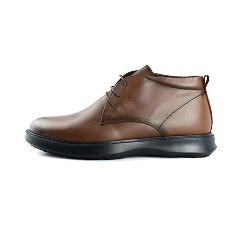 بوت طبي رجالي مريح + 015 جلد أسود