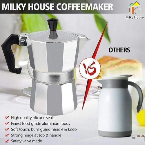 Cafetière de cuisine pour espresso authentiqu (4cup)