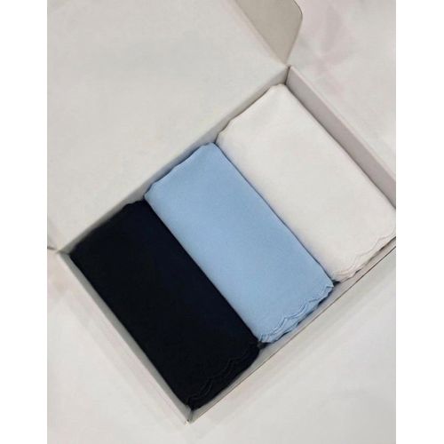 Pack Châle Femme en Crepe Hijab