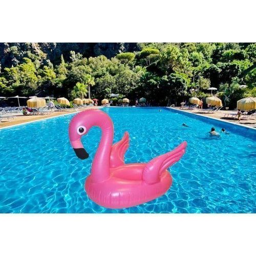 Float pour enfants en forme de flamant rose, diamètre 27,5 pouces en PVC, parfait pour les fêtes d'été