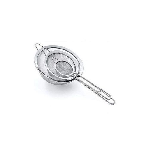 Passoires de cuisine en INOX, 3 Tamis à Mailles fines pour farine et poudres