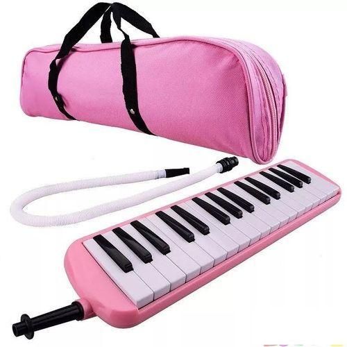 Mélodica pour Enfant 32 Touches – Clavier Musical Bleu avec Pochette
