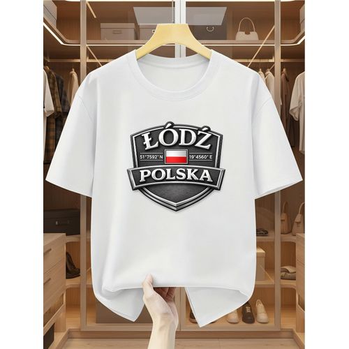 T-shirt à manches courtes pour homme, décontracté et tendance, avec motif spartiate, élastique et confortable, idéal pour le sport, les voyages et les tenues de tous les jours - Col rond régulier, tissu tricoté, T-shirt à motifs