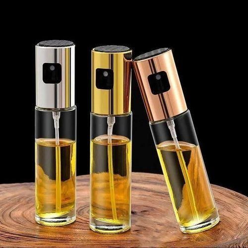 3PCS Bouteille de Pulvérisation d'Huile de Cuisine en Acier Inoxydable, Distributeur, Pompe, Pot, Ustensiles de Cuisine Mi Toos