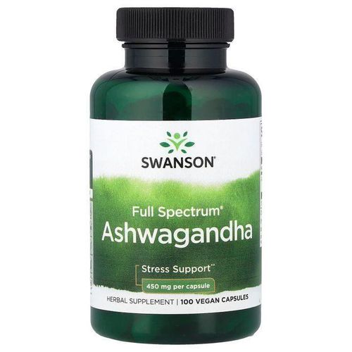 Ashwaganda - Full Spectrum - 100 100 100 100 100 100 100 100 caps véganes
