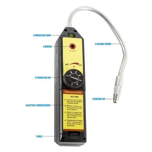 Détecteur de Fuite de Gaz halogène pour Réfrigérateurs et climatiseurs et usines WJL-6000