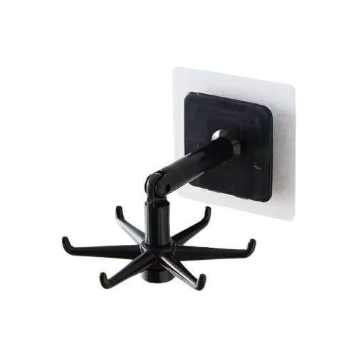 Lot de 2 Porte-Balais Muraux Rotatifs – Support de Rangement Multifonction pour Maison et Cuisine