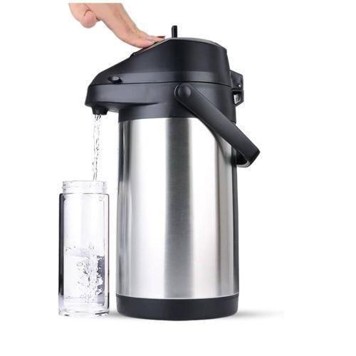 Distributeur isotherme en acier inoxydable de 5 L – Triple isolation sous vide