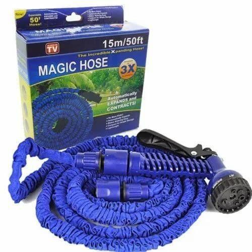 Magic Hose 15m Tuyau dArrosage Extensible Ultra-Léger et Flexible