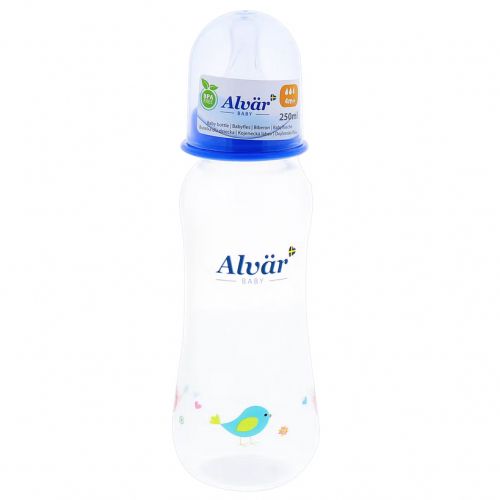 Biberon Alvär 250ml 4 mois +