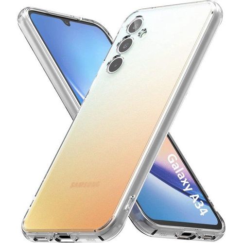Couqe silicone transparent pour Samsung Galaxy A34 5G
