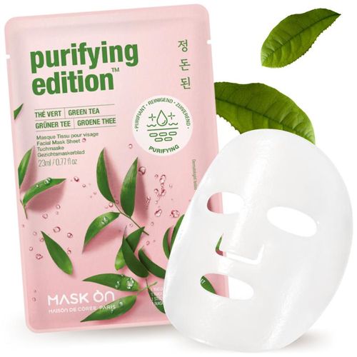 Masque coréen purifiant au thé vert