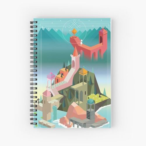 One Special Day Monument Valley Spiral Notebook Bloc note