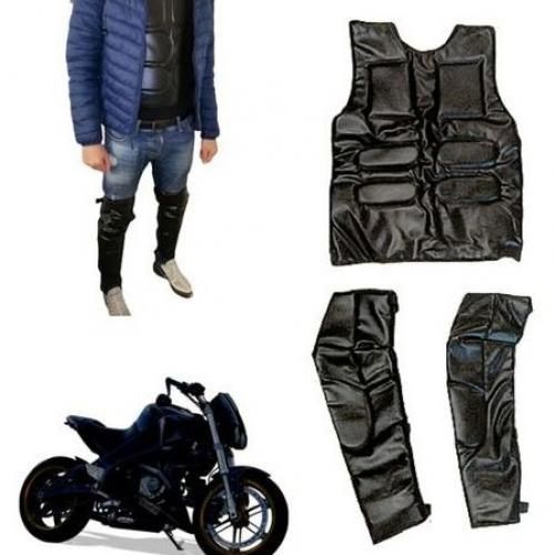 Protège chaude de poitrine et jambes contre froid pour moto, contre le vent