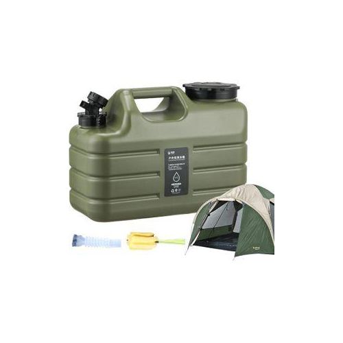 Bidon d’Eau de Camping 5 L Étanche avec Robinet et Poignées Ergonomiques