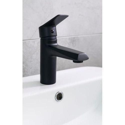 Ferri Mitigeur lavabo et vasque à poser pour salle de bain, design européen robinet salle de bain noir Matt