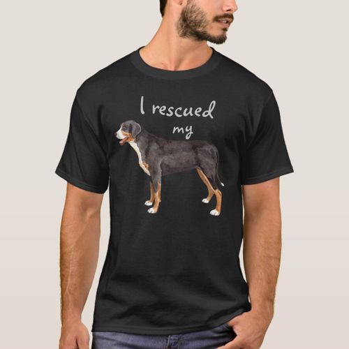 Rescue Greater Swiss Mountain Dog T-Shirt