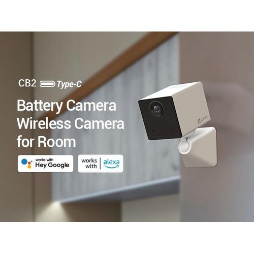 Mini Camera IP Wi-Fi CB2 Batterie Longue durée Jusqu'à 50 jours 512Go (N.I)* Type C