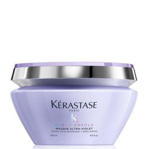 BLOND ABSOLU MASQUE ULTRA VIOLET, 200ML, texture de crème riche de couleur violette
