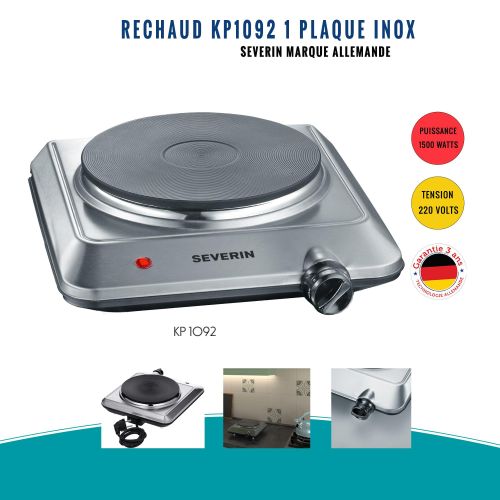 Plaque de cuisson électrique 1 500 W