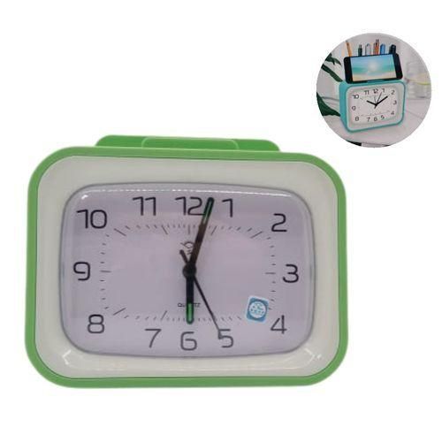 Réveil Multifonction avec Support pour Téléphone - Idéal pour Chambre et Bureau