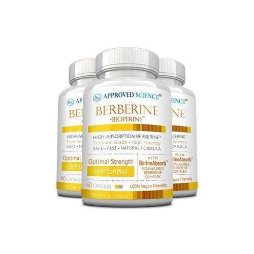 BERBERINE HCL À HAUTE ABSORPTION POUR DES BIENFAITS OPTIMAUX POUR LA SANTÉ Berberis Aristata avec Chrome et Poivre noir naturel - Haute absorption 60 CAP Vegan et Sans Additifs - Extrait concentré de Racine Berberis VulgarisBerbérine