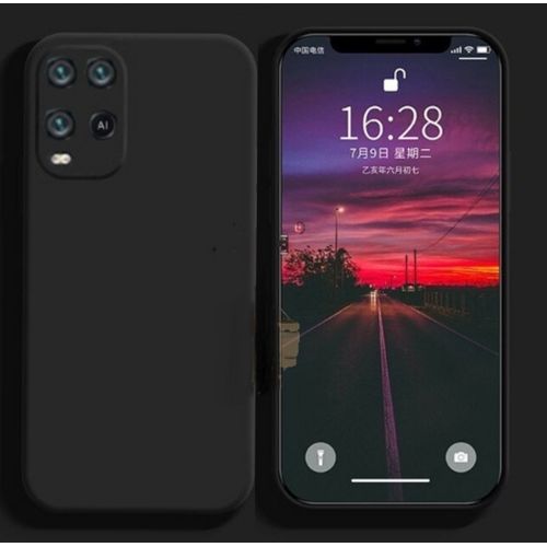Pochette Realme 8 silicone souple haut Qualité Noir